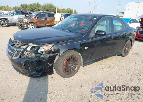 2008 Saab 9-3 2.0T z USA, uszkodzony, nr VIN YS3FB49Y181154445